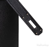 Kelly 32 Black Sellier Epsom PHW