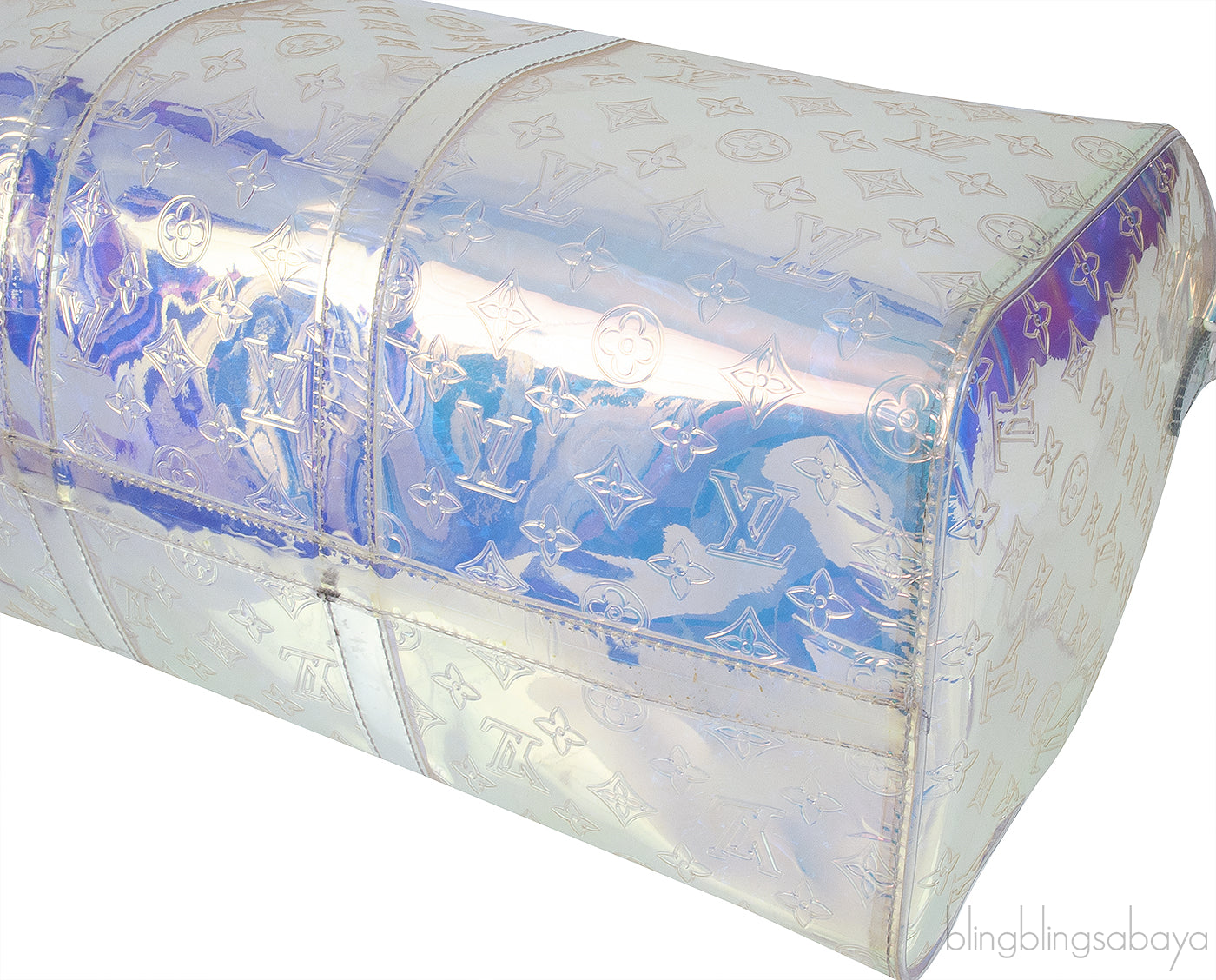 Louis Vuitton Monogram Prism Keepall Bandouliere 50