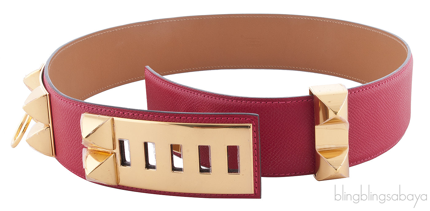 Collier de Chien Epsom Belt GHW*