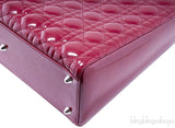 Patent Red Lady Dior