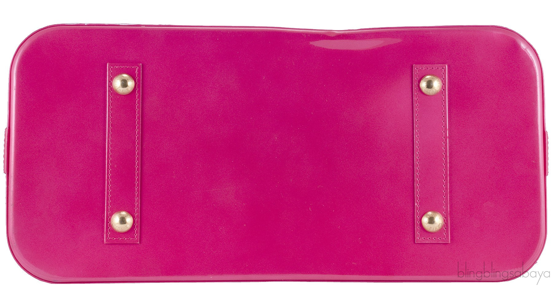 Alma GM Pink Monogram Vernis