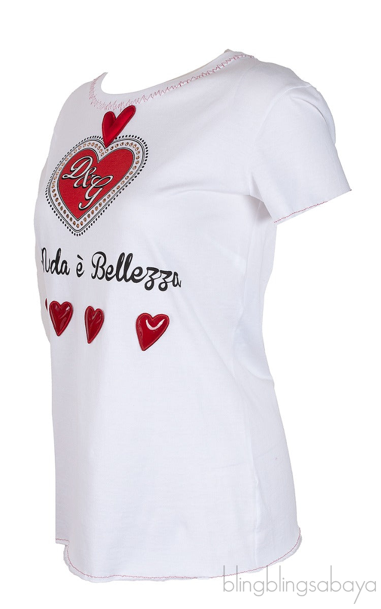 La Moda White T-shirt
