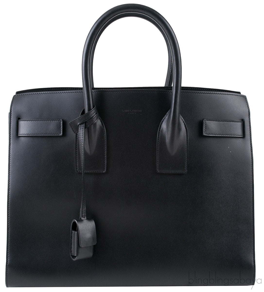 So Black Small Tenax Sac de Jour Tote Bag
