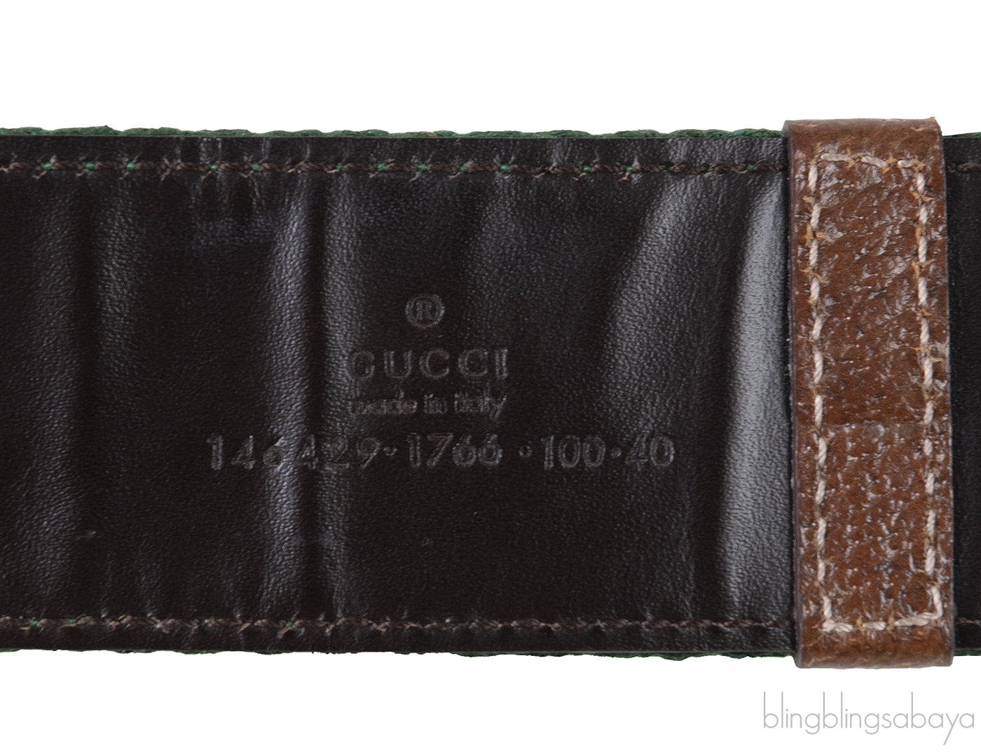 Web Silver Buckle Belt