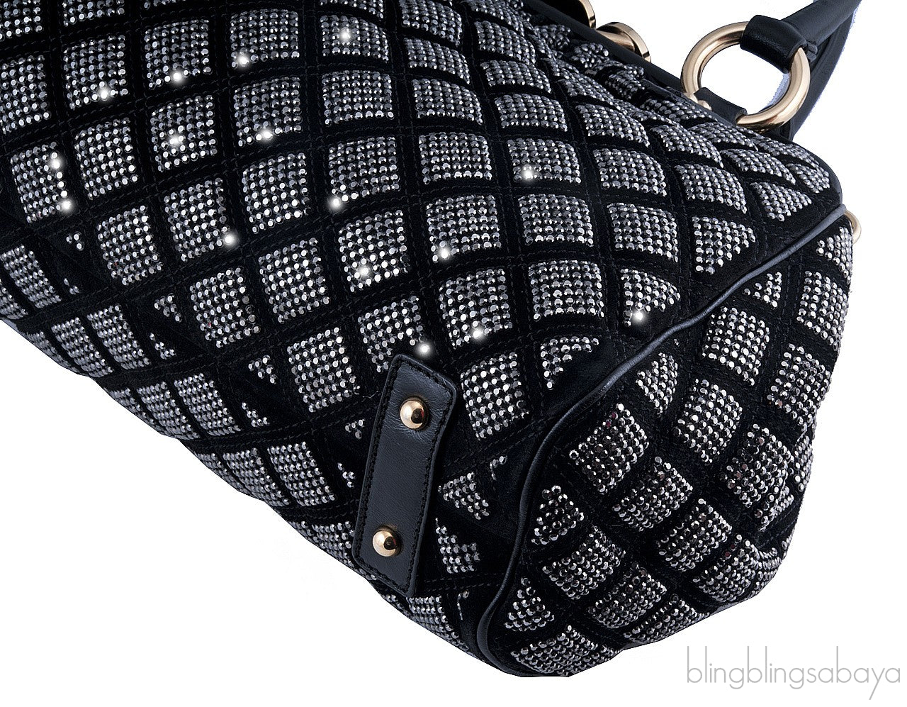 Crystal Quilted Stam Bag