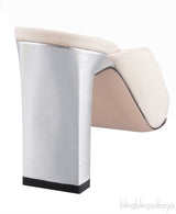 Isa Open Toe Mules Beige