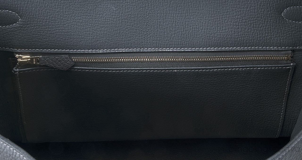 Birkin 35 Graphite GHW