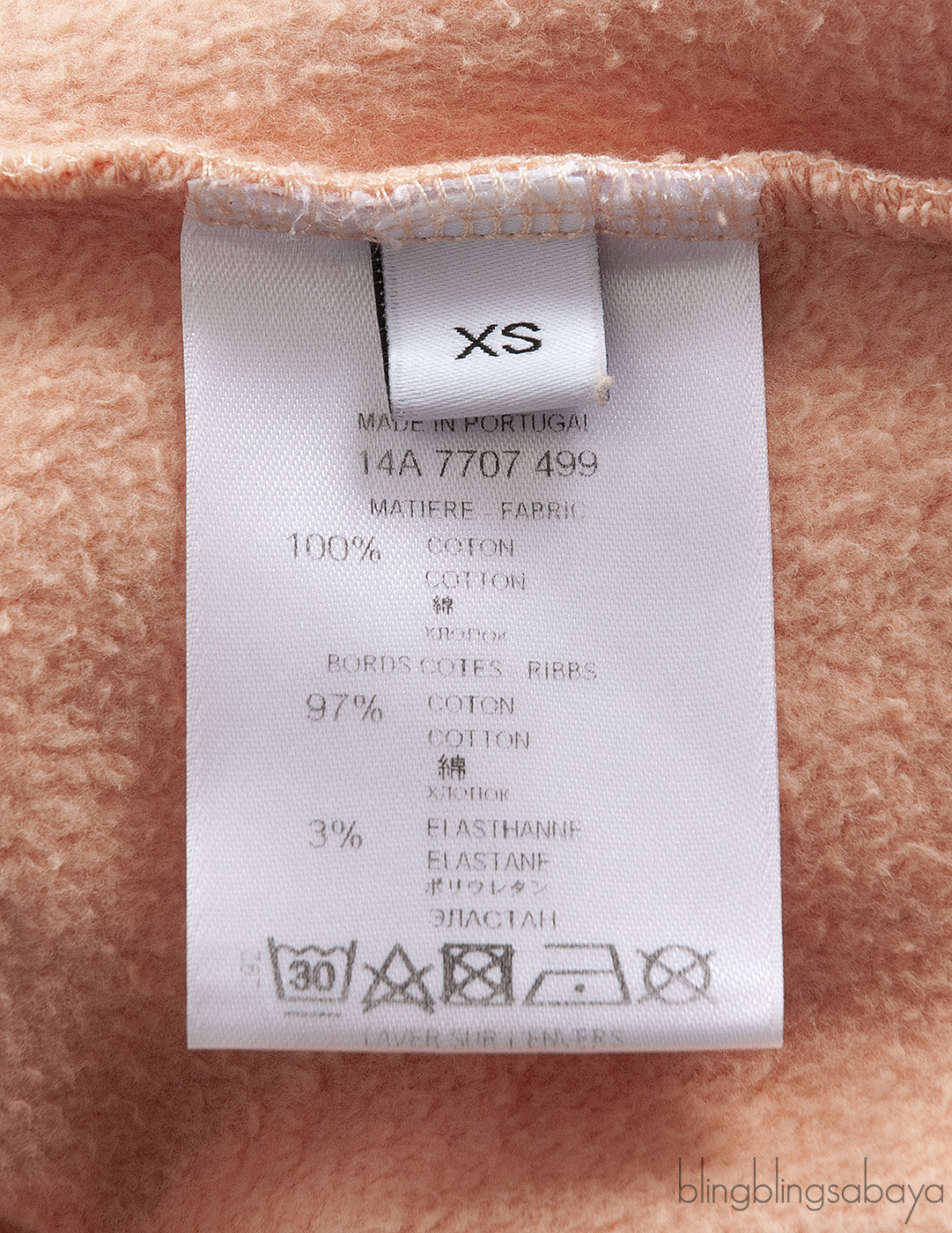 Givenchy Peach Bambi Graphic Sweatshirt