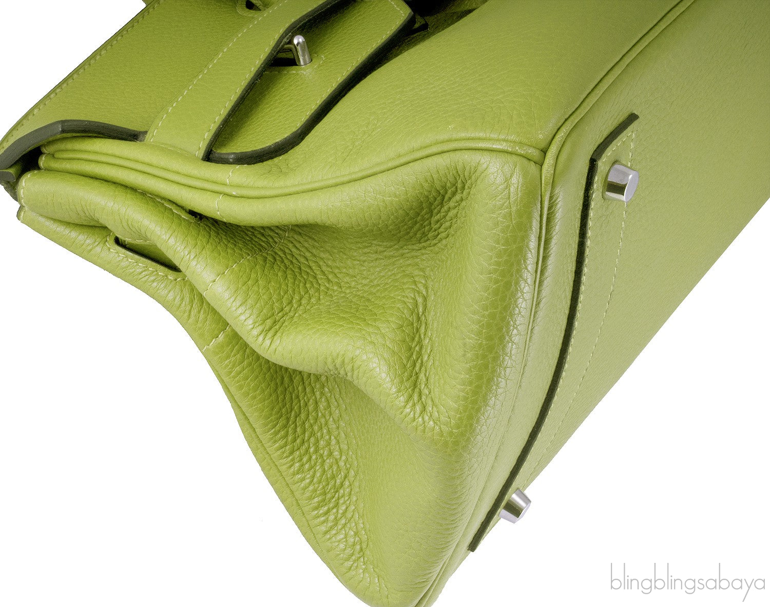 JPG Shoulder Birkin 42 Vert Anis
