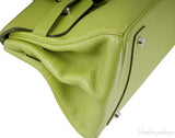 JPG Shoulder Birkin 42 Vert Anis