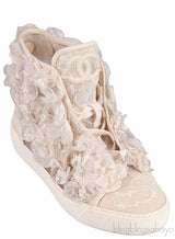 Floral Mesh Camellia Sneakers