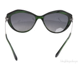 Bvlgari BV8186KB-827-T3 Polarized Green Sunglasses