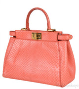 Orange Python Mini Peekaboo