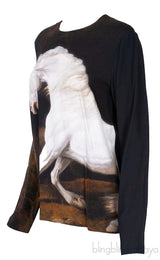 Horse & Lion Printed Top