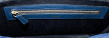 Sally Navy Blue Python Shoulder Bag