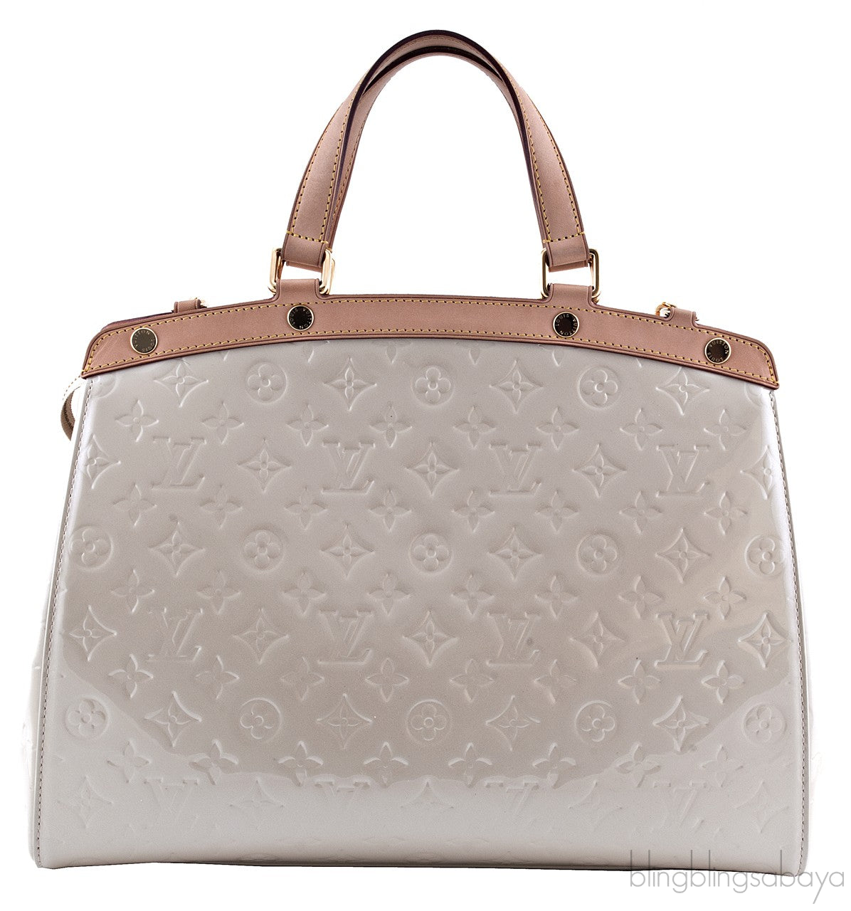 Brea GM Monogram Vernis W Corail