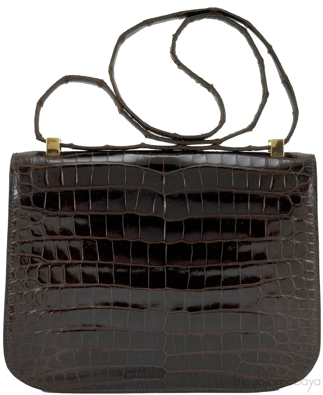 Vintage Constance Brown Crocodile