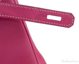 Birkin 35 Epsom Rose Tyrien GHW