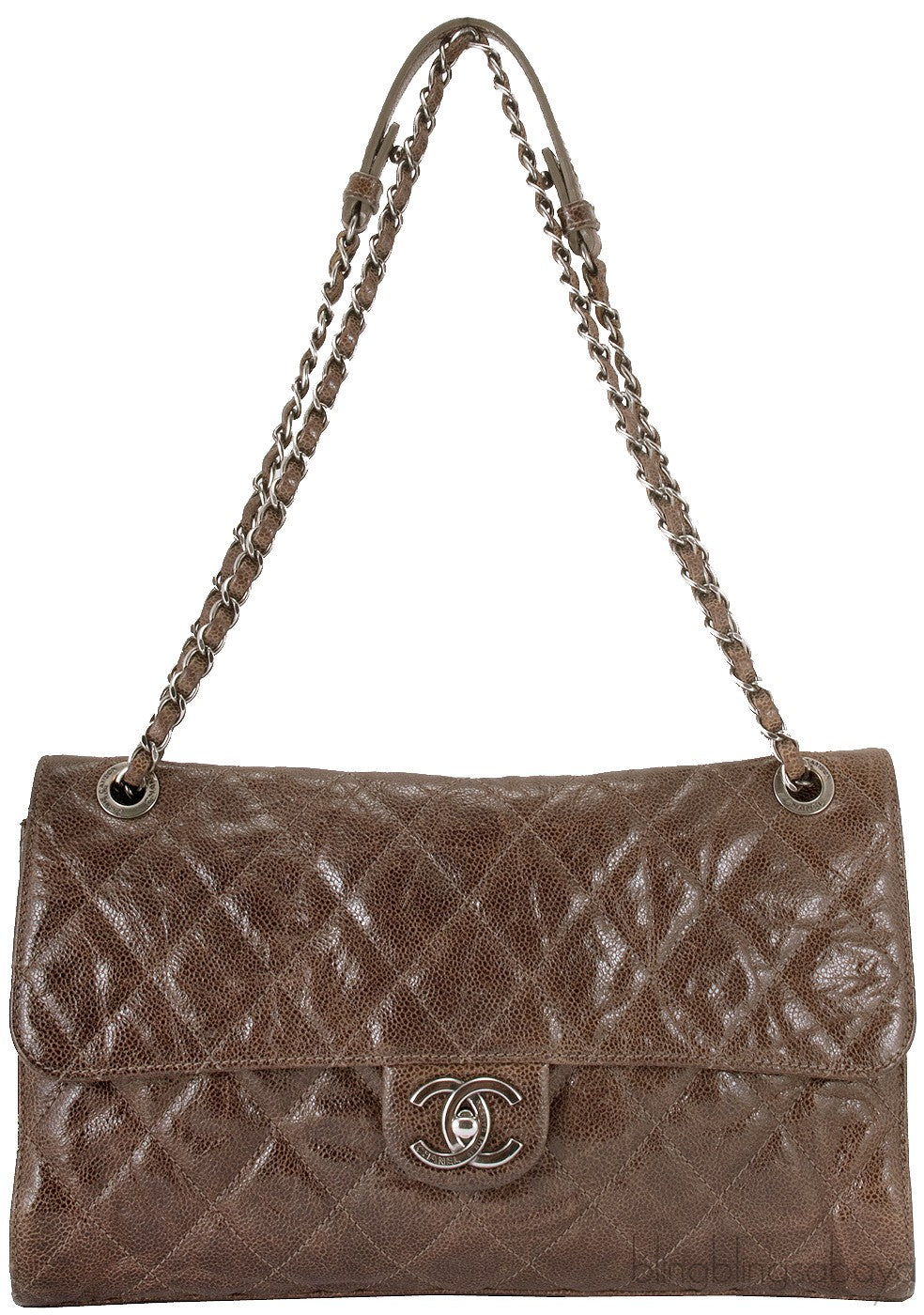 Distressed Flap Shoulder Bag*