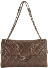 Distressed Flap Shoulder Bag*