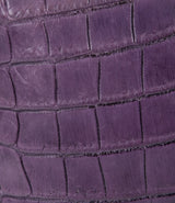 L19 Alligator Purple Pouch