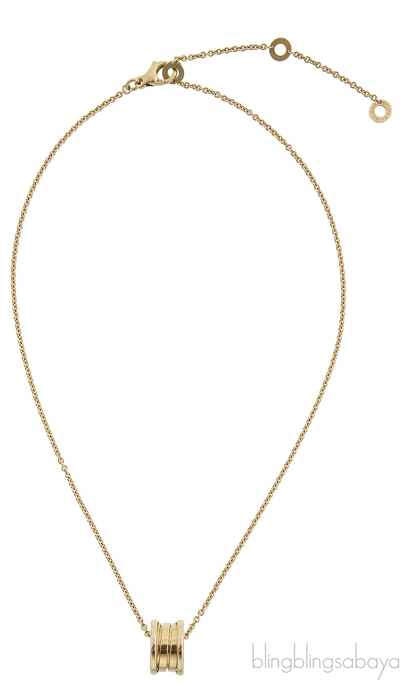 B.Zero1 Rose Gold Necklace