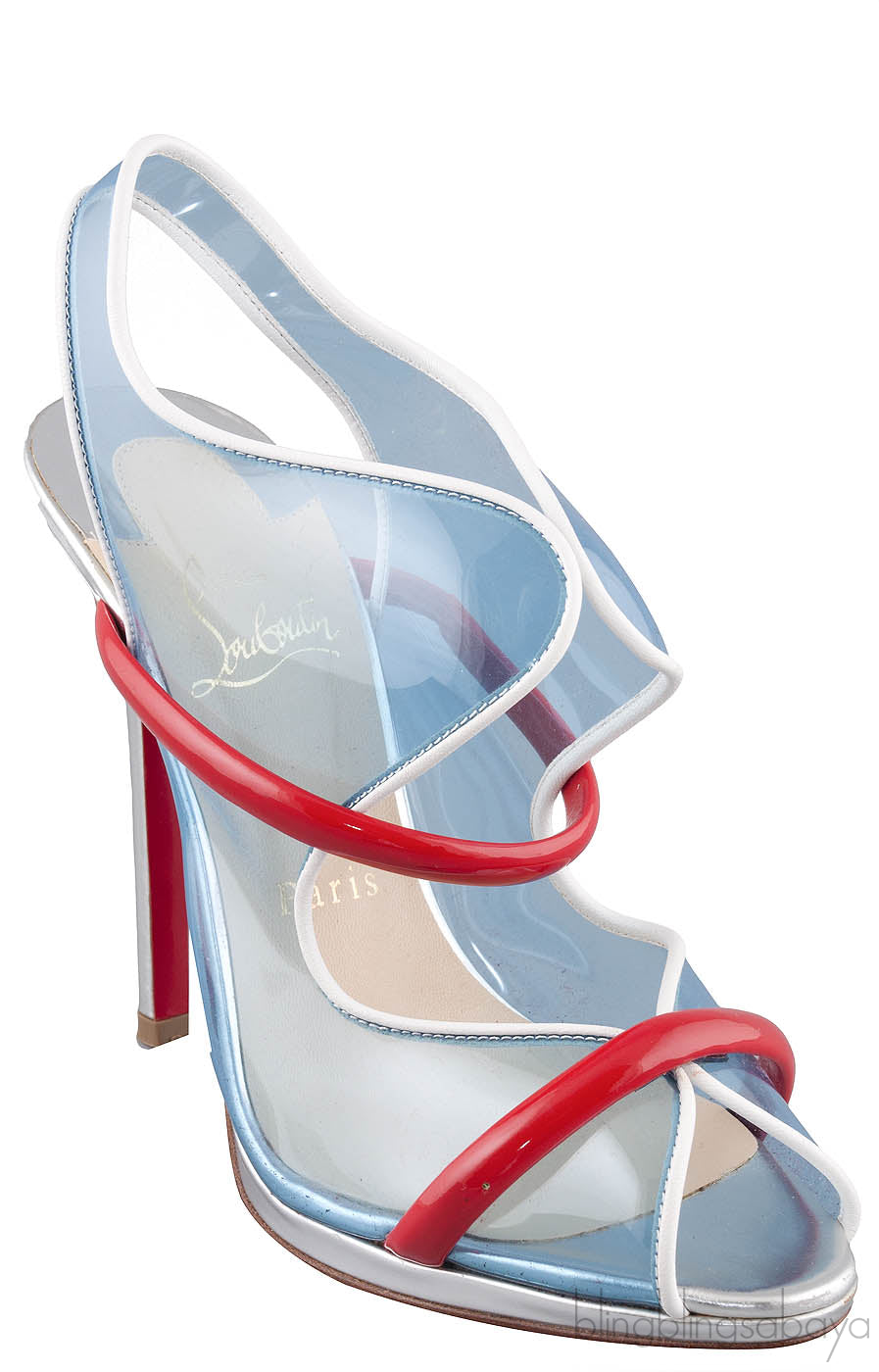 Aqua Ronda PVC Slingback