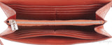 Hermes Kelly Wallet Brick Ostrich Wallet PHW