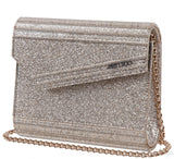Candy Silver Glitter Acrylic Clutch Bag