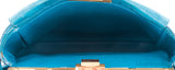 Aqua Blue Crocodile Peek-a-boo