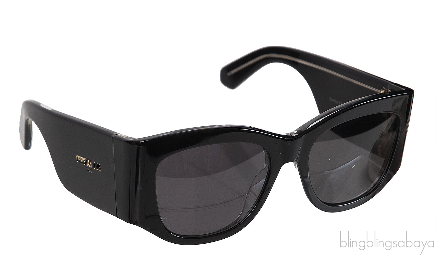 DiorNuitS11 10A0 Black Cat Eye Sunglasses