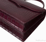 Maxime Bordeaux Crocodile Bag