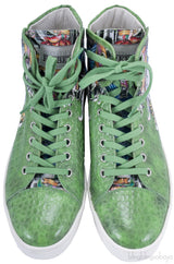 Mock Croc Tattoo Sneakers