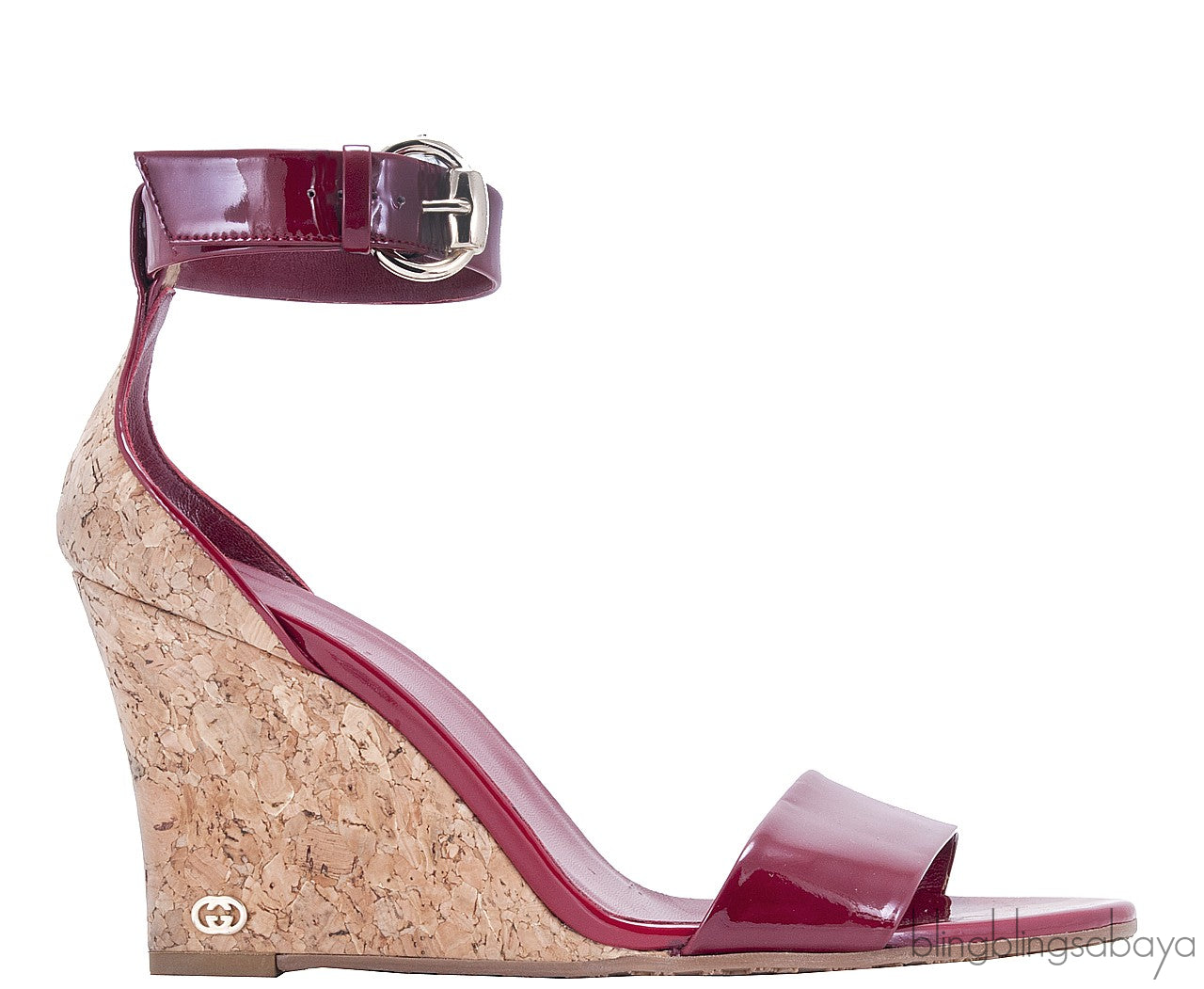 Red \"Santander\" Cork Wedge