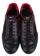Mesh Fabric Leather Vintage Tennis Web Sneakers