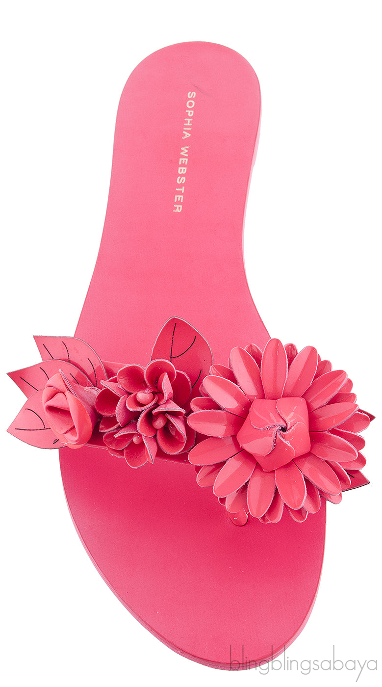 Lilico Appliquéd Patent Leather Sandals