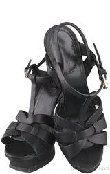 Tribute Black Matte Heels