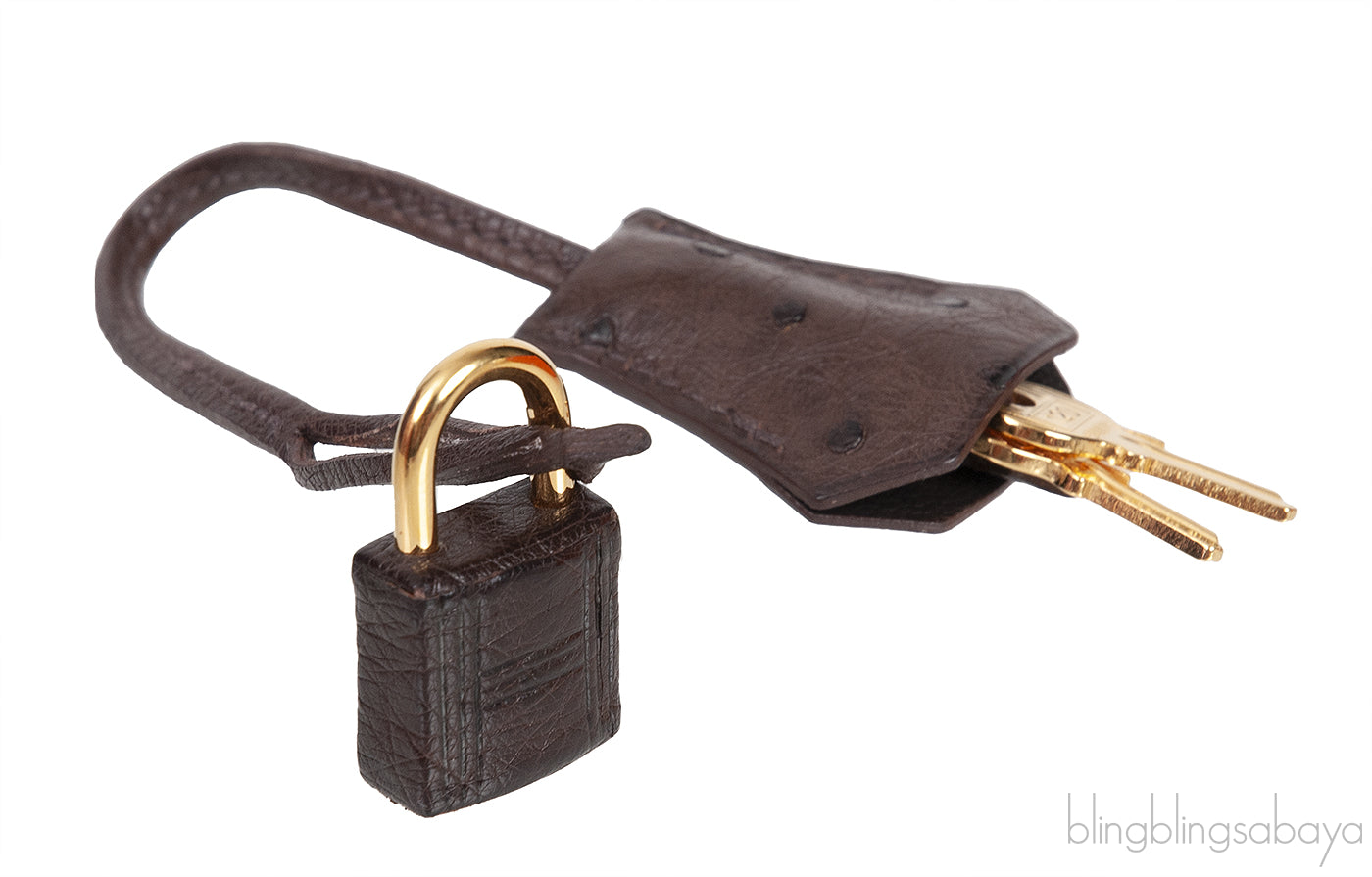 Hermes Kelly 32 Chocolate Natural and Dark Brown Ostrich GHW