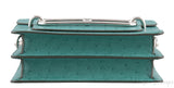 Mini Sac Roulis 18 Ostrich Vert Verone