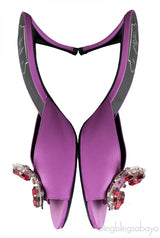 Sin Crown Jewel Purple Mule