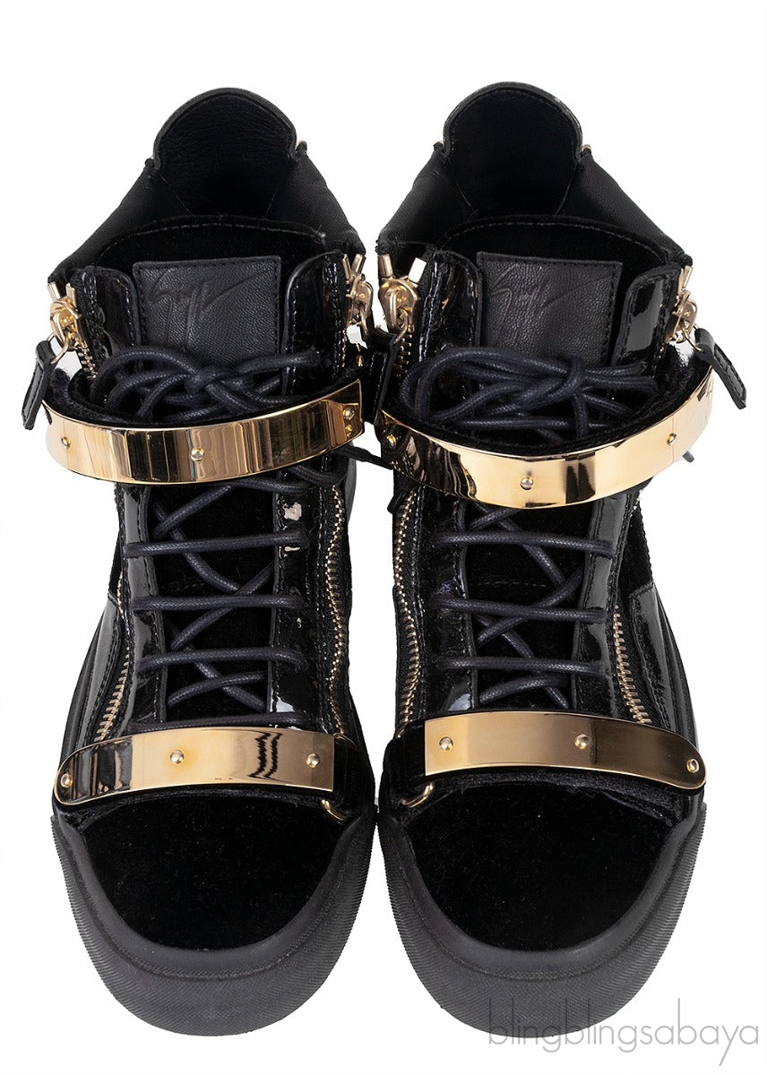 Black Coby High Cut Sneaker