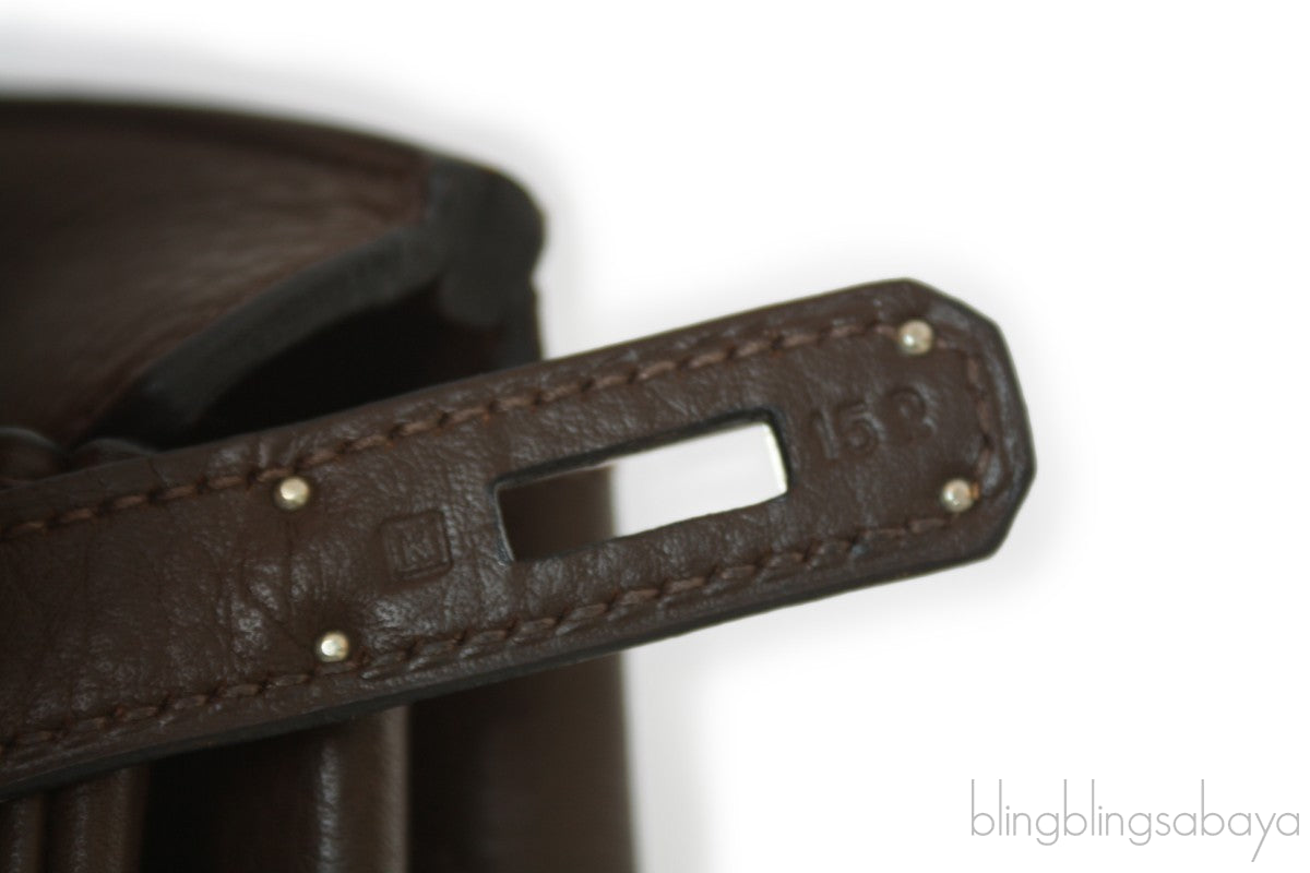 Birkin 35 Chocolate Taurillon Clem