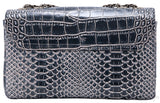 2.55 Reissue Alligator Grey Flap Bag