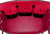 Birkin 35 Red Casaque Epsom