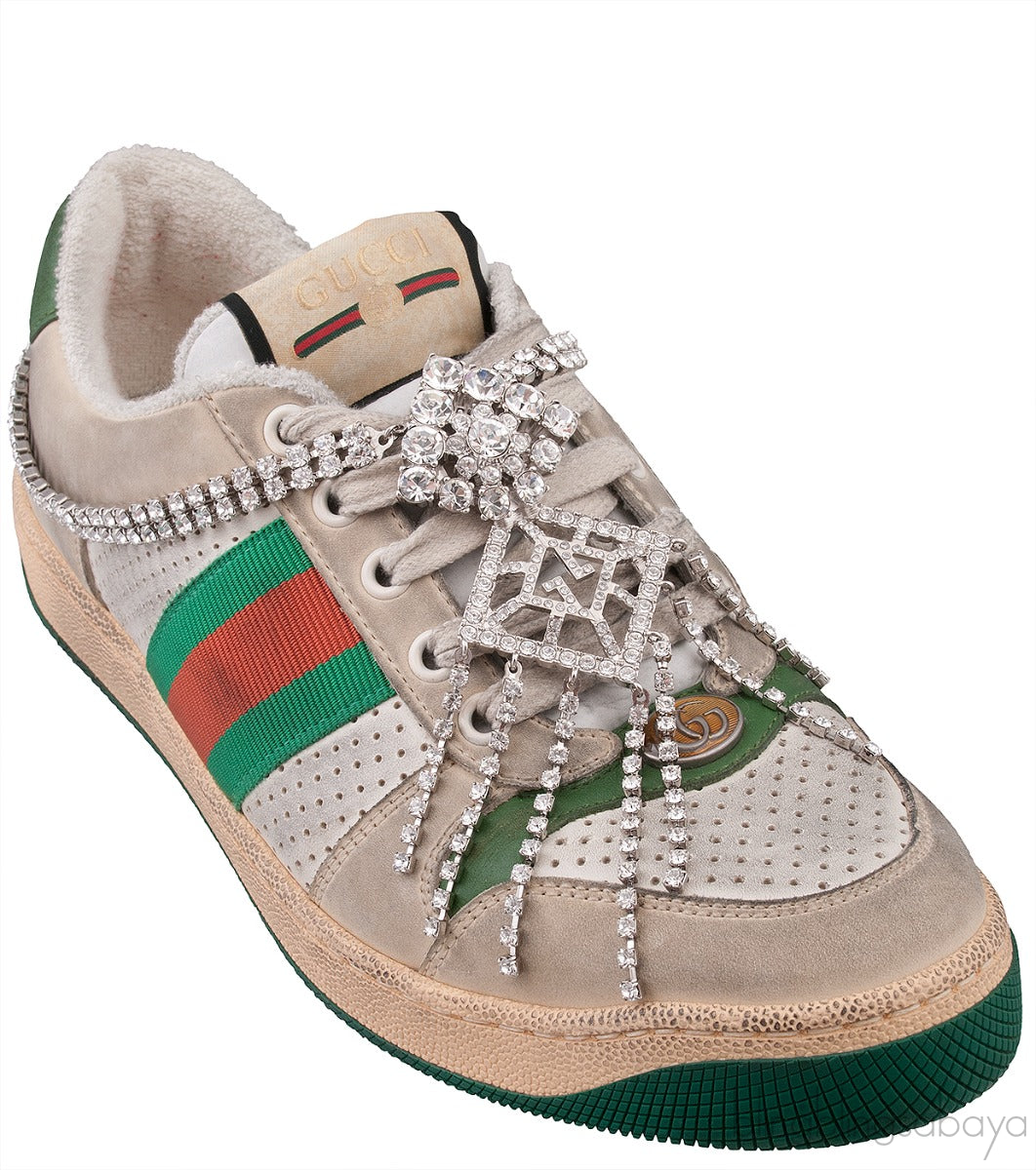 Screener Sneaker with Crystals