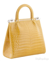 Crocodile Raffles Handbag