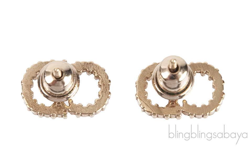 Petit CD Mini Stud Earrings