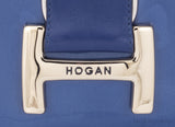 Navy Blue Patent Cross-body Bag
