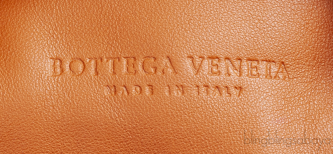 Bottega Veneta The Pouch Camel Croc Clutch