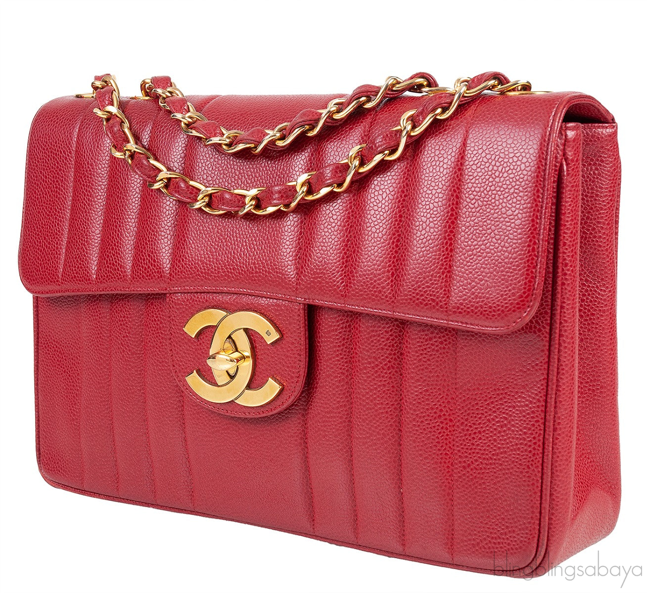 Red Caviar Vintage CC Flap Bag